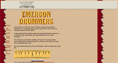 Desktop Screenshot of emersondrummers.tripod.com