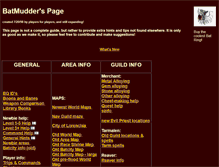 Tablet Screenshot of batmudder.tripod.com