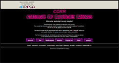 Desktop Screenshot of corrweb.tripod.com