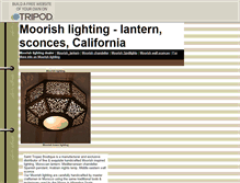 Tablet Screenshot of moorish-lighting.tripod.com