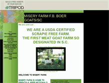 Tablet Screenshot of miseryfarm.tripod.com