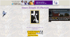 Desktop Screenshot of aimeemcpherson.tripod.com