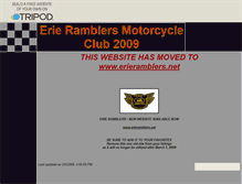 Tablet Screenshot of erieramblers.tripod.com