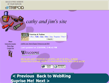 Tablet Screenshot of cathandjimssite.tripod.com