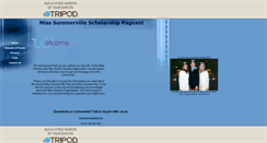 Desktop Screenshot of miss-summerville.tripod.com