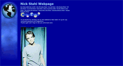 Desktop Screenshot of mynickstahlwebpage.tripod.com