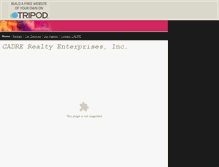 Tablet Screenshot of cadrerealty.tripod.com