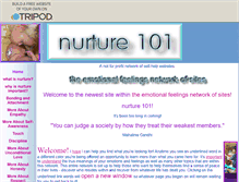 Tablet Screenshot of nurture101.tripod.com