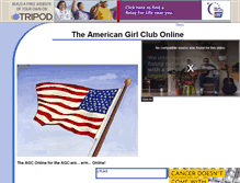 Tablet Screenshot of americangirlclub.tripod.com