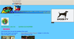 Desktop Screenshot of marikinalionsclub.tripod.com