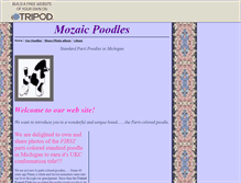 Tablet Screenshot of mosaicmultipoos.tripod.com