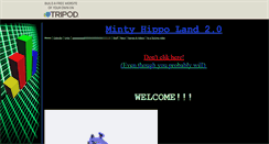 Desktop Screenshot of mintyhippoland.tripod.com
