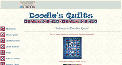 Desktop Screenshot of doodlequilts.tripod.com