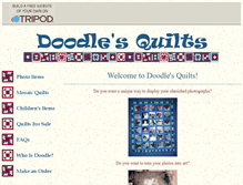 Tablet Screenshot of doodlequilts.tripod.com