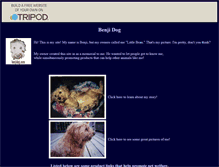 Tablet Screenshot of benjidog0.tripod.com