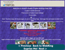 Tablet Screenshot of braselsbulldogs.tripod.com