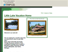 Tablet Screenshot of littlelakecabin.tripod.com