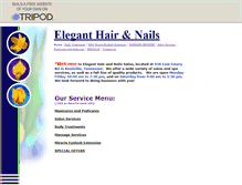 Tablet Screenshot of eleganthairandnails.tripod.com