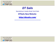 Tablet Screenshot of dtsails.tripod.com