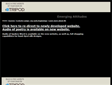 Tablet Screenshot of emerging-attitudes.tripod.com