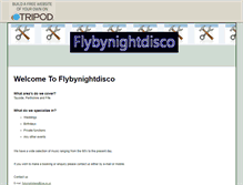 Tablet Screenshot of flybynightdisco.tripod.com