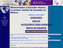 Tablet Screenshot of karaokehome.tripod.com
