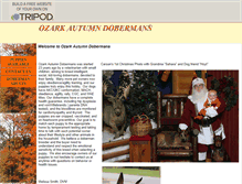 Tablet Screenshot of akc-doberman.tripod.com