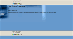 Desktop Screenshot of betatester2.tripod.com