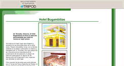 Desktop Screenshot of hotelbugambilias.tripod.com