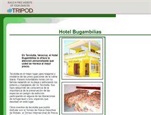 Tablet Screenshot of hotelbugambilias.tripod.com