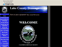 Tablet Screenshot of lakecodressage.tripod.com