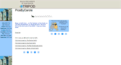 Desktop Screenshot of ficbycarole.tripod.com