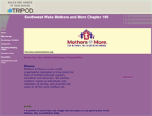 Tablet Screenshot of mothersandmore-190.tripod.com
