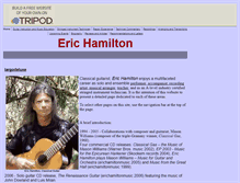 Tablet Screenshot of erichamiltonmusic.tripod.com