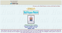Desktop Screenshot of hadialikhan.tripod.com