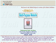 Tablet Screenshot of hadialikhan.tripod.com