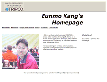 Tablet Screenshot of eunmokang.tripod.com