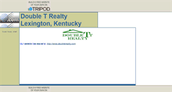 Desktop Screenshot of doubletrealty.tripod.com