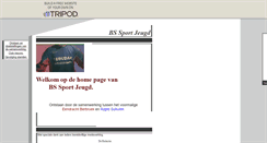 Desktop Screenshot of bssportjeugd.tripod.com
