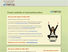 Tablet Screenshot of cienciasfiscas8vo.tripod.com