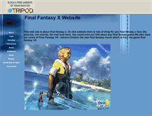 Tablet Screenshot of ffxsweetg.tripod.com
