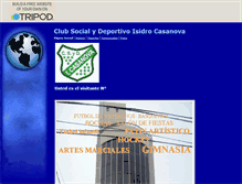 Tablet Screenshot of csdisidrocasanova.tripod.com
