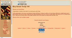 Desktop Screenshot of bsatroop141.tripod.com
