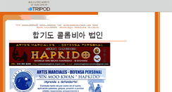 Desktop Screenshot of colombiahapkido.tripod.com