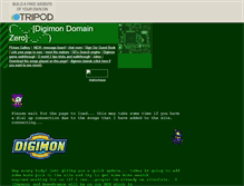 Tablet Screenshot of digimondomain0.tripod.com