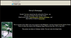 Desktop Screenshot of daveyclose.tripod.com