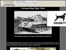 Tablet Screenshot of kingtigertank.tripod.com