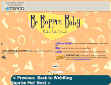Tablet Screenshot of beboppinbaby.tripod.com