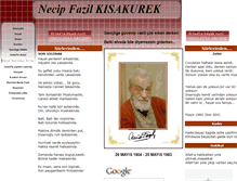 Tablet Screenshot of necipfazilkisakurek.tripod.com