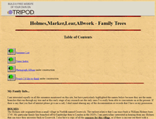 Tablet Screenshot of crostwick.tripod.com